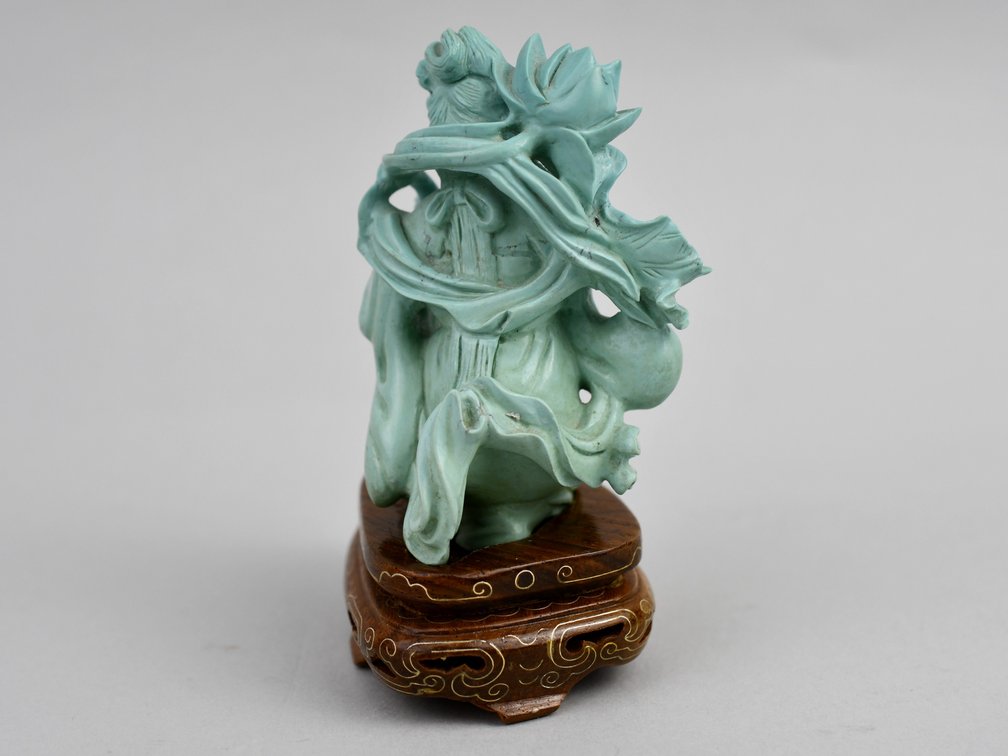 Turquoise Figure & Malachite Elephant, photo 6 of 12