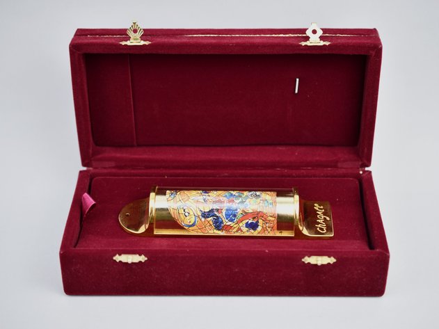 Marc Chagall Tribe Of Judah Mezuzah 24K Gold Plated