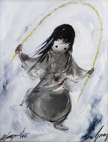 Ted DeGrazia “Merrily, Merrily, Merrily” Lithograph