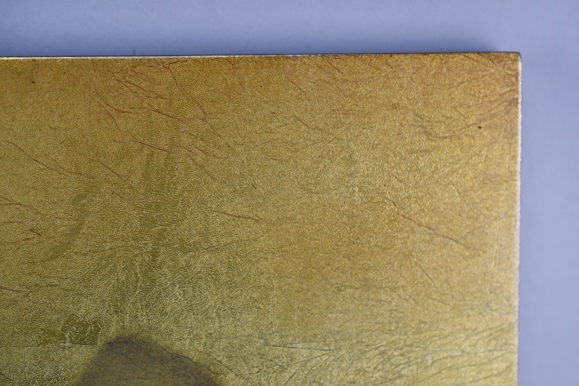 Asian Lacquered Wood Landscape Panel, photo 6 of 9