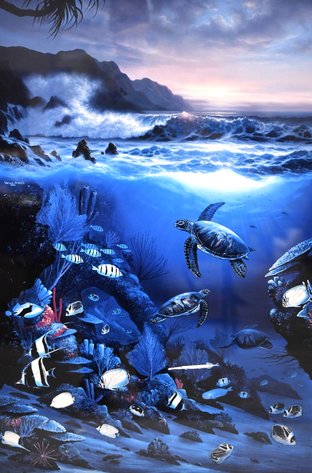 Robert Wyland And Roy Gonzalez Tabora “Above And Below”