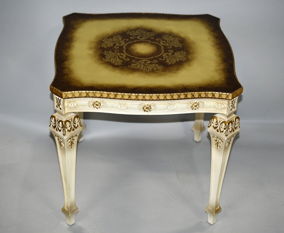 Vintage Italian Florentine Style Gilt End Tables, photo 14 of 26