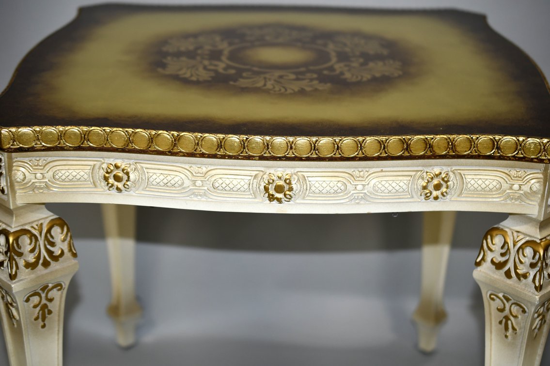 Vintage Italian Florentine Style Gilt End Tables, photo 20 of 26