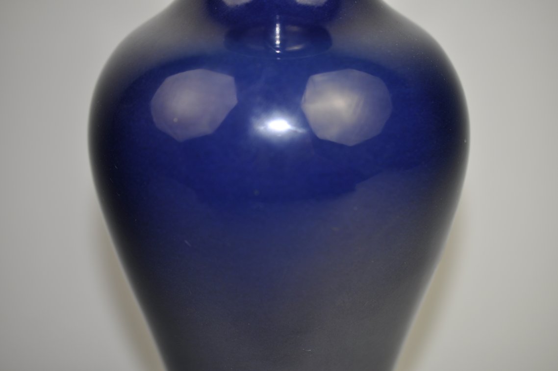 Chinese Sacrificial Blue Jilan Vase, photo 8 of 12