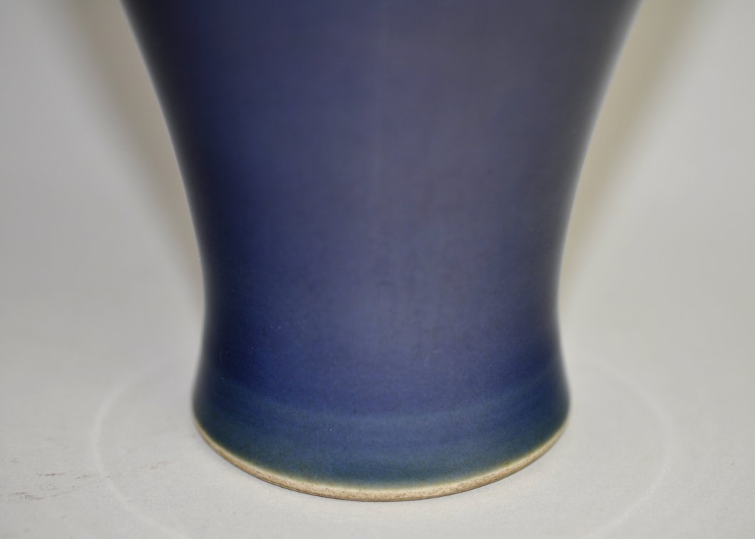 Chinese Sacrificial Blue Jilan Vase, photo 9 of 12