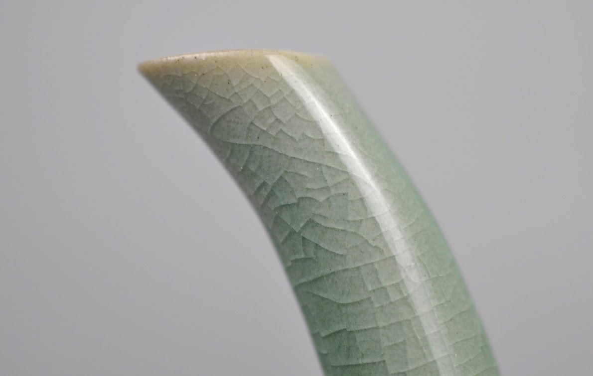 Korean Celadon Crane Double Gourd Ewer, photo 5 of 21