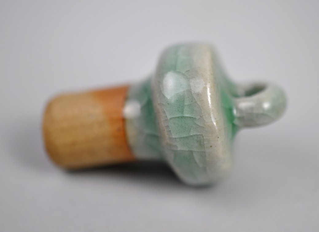 Korean Celadon Crane Double Gourd Ewer, photo 19 of 21
