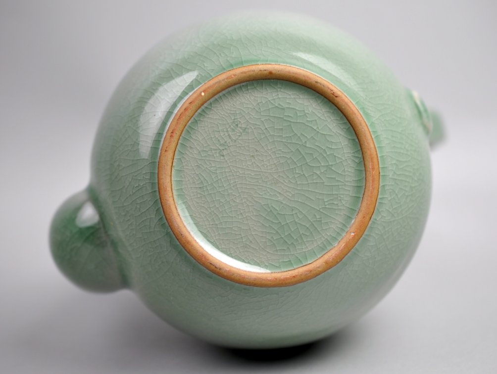 Korean Celadon Crane Double Gourd Ewer, photo 20 of 21
