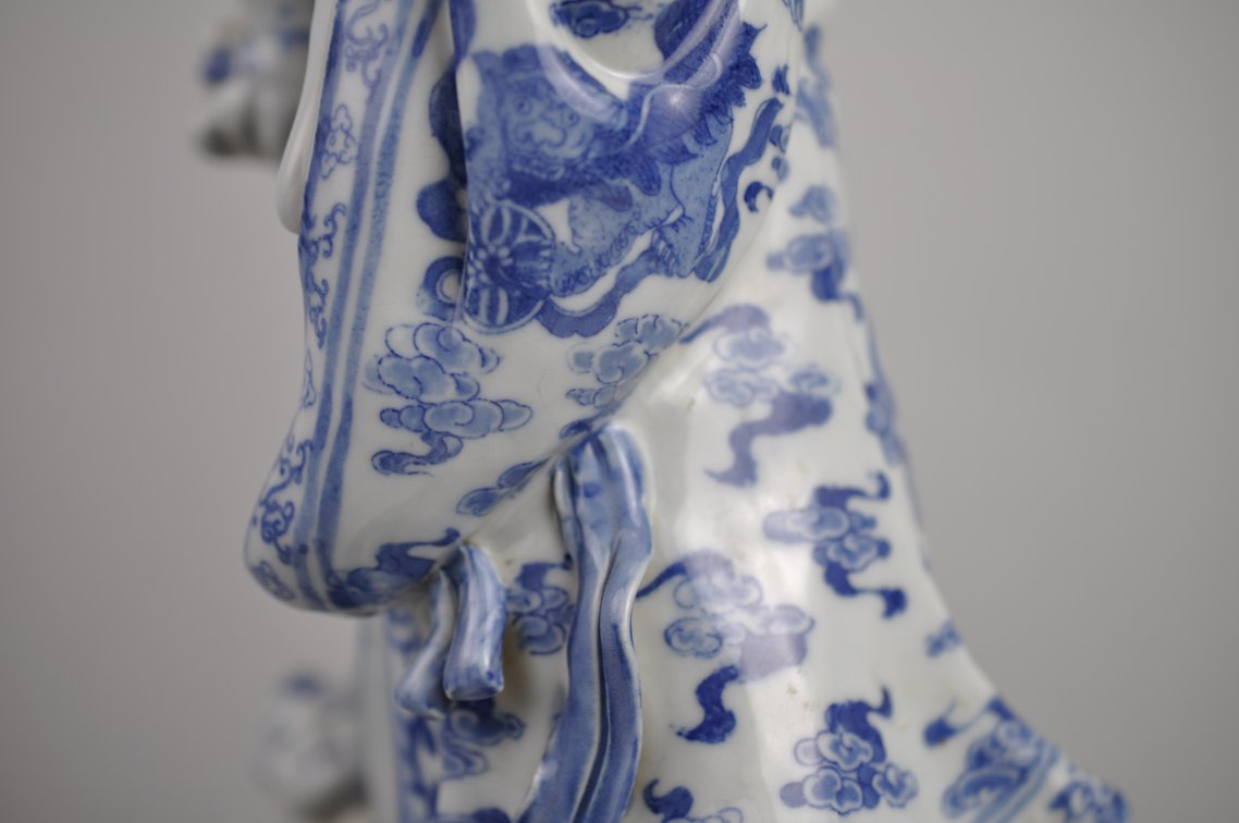 Large Fu Xing  Jingdezhen Porcelain Figure, photo 12 of 30