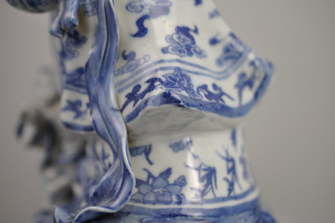 Large Fu Xing  Jingdezhen Porcelain Figure, photo 13 of 30