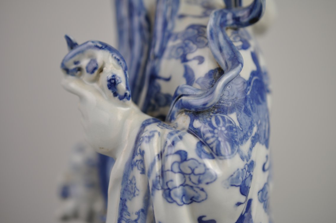Large Fu Xing  Jingdezhen Porcelain Figure, photo 11 of 30