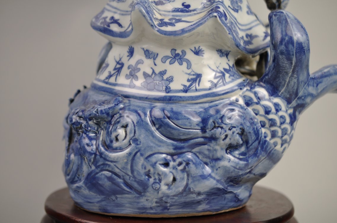 Large Fu Xing  Jingdezhen Porcelain Figure, photo 21 of 30