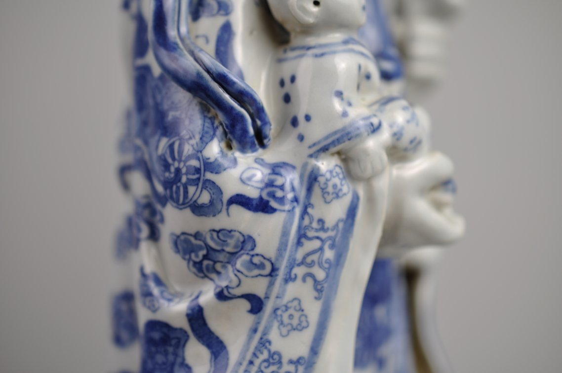 Large Fu Xing  Jingdezhen Porcelain Figure, photo 25 of 30