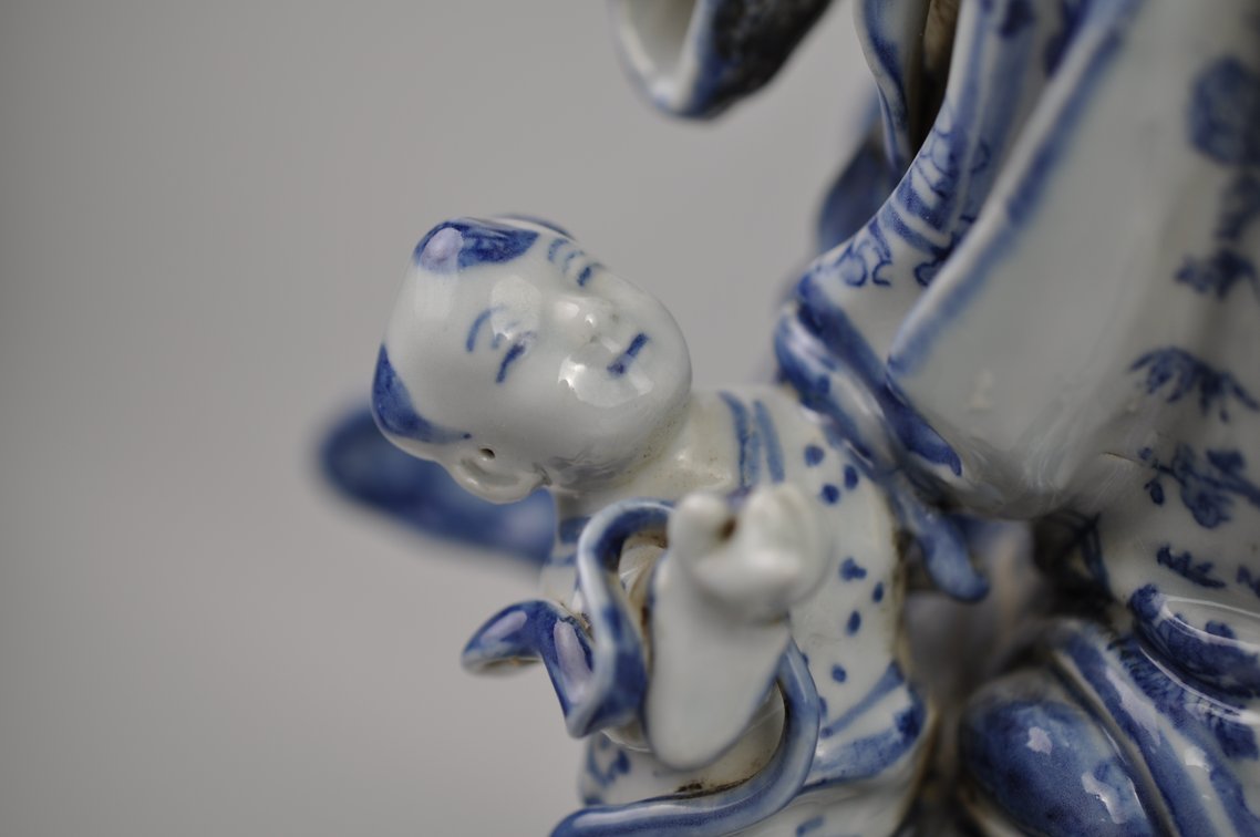 Large Fu Xing  Jingdezhen Porcelain Figure, photo 8 of 30