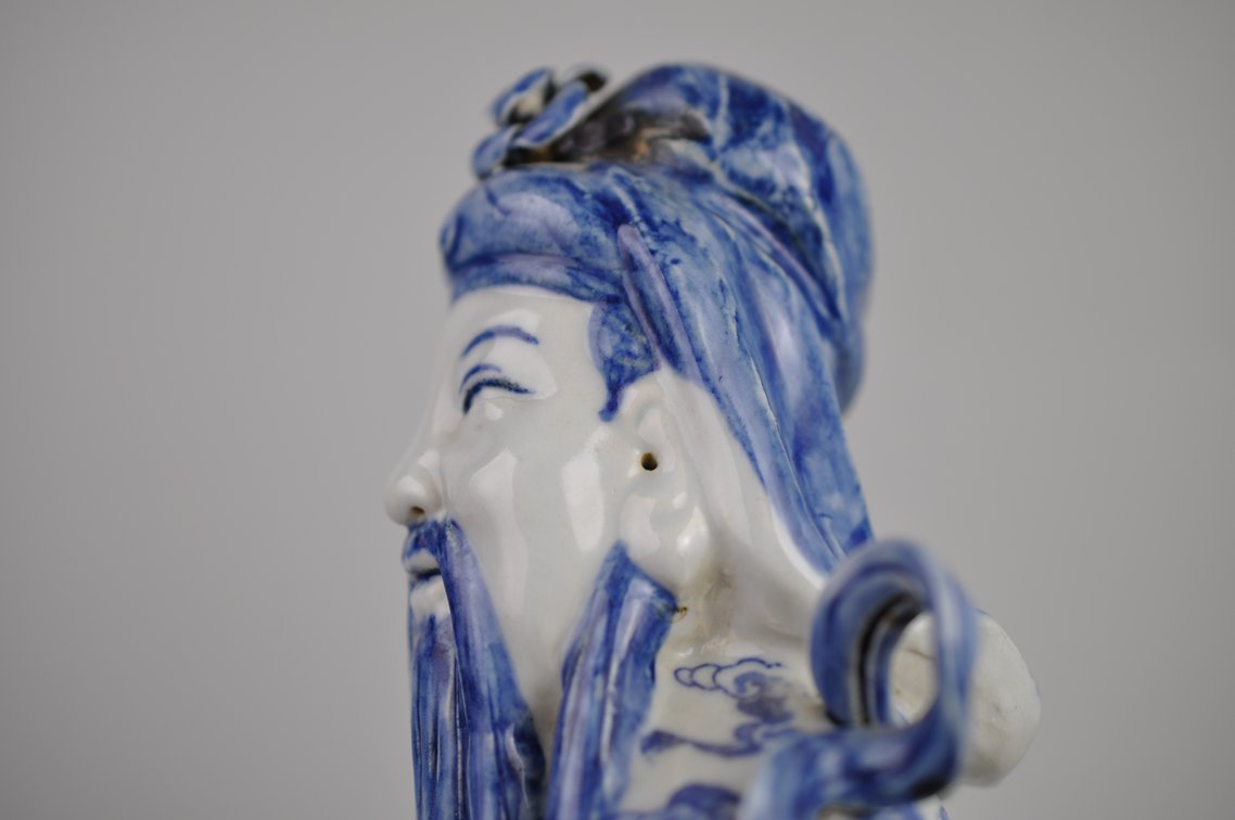 Large Fu Xing  Jingdezhen Porcelain Figure, photo 10 of 30