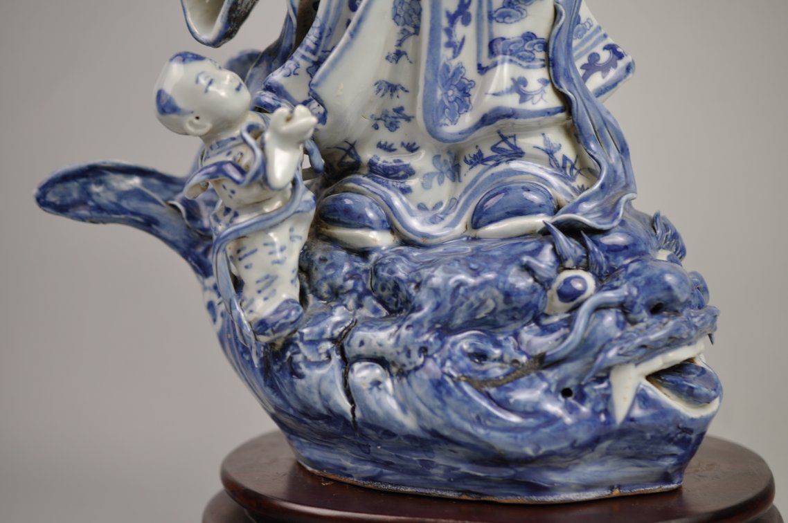 Large Fu Xing  Jingdezhen Porcelain Figure, photo 5 of 30