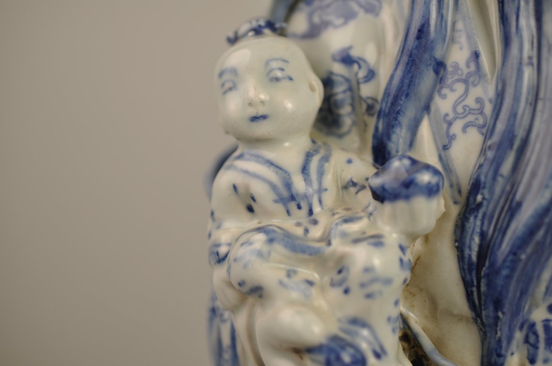 Large Fu Xing  Jingdezhen Porcelain Figure, photo 7 of 30