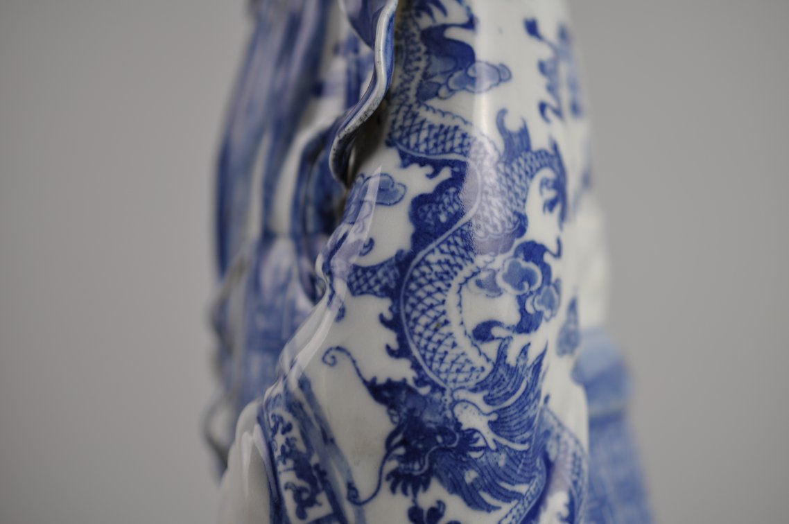 Large Lu Xing Jingdezhen Porcelain Figure, photo 11 of 27