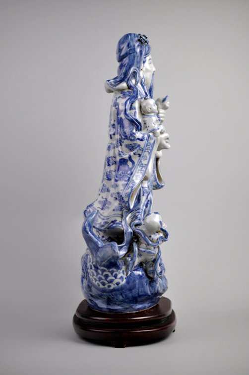 Large Fu Xing  Jingdezhen Porcelain Figure, photo 22 of 30
