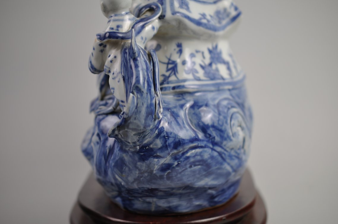 Large Lu Xing Jingdezhen Porcelain Figure, photo 13 of 27