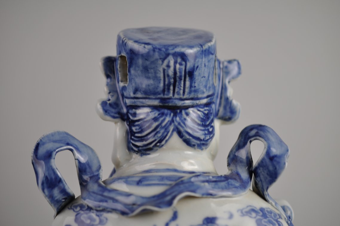 Large Lu Xing Jingdezhen Porcelain Figure, photo 15 of 27