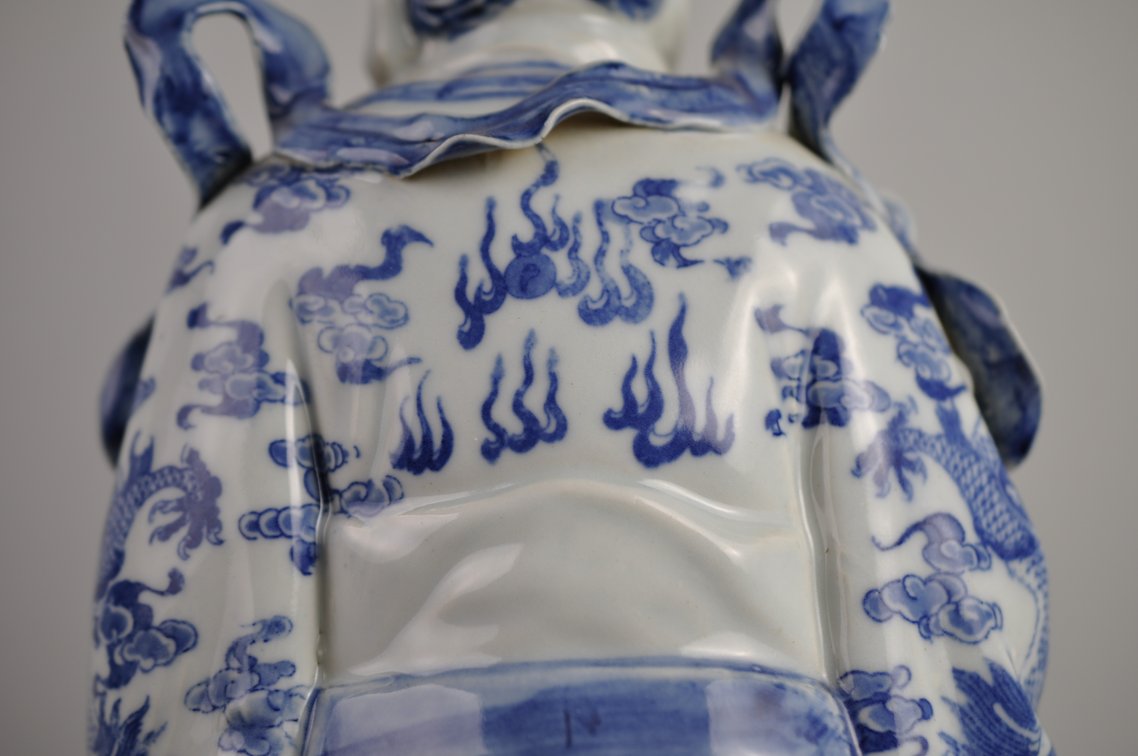 Large Lu Xing Jingdezhen Porcelain Figure, photo 16 of 27