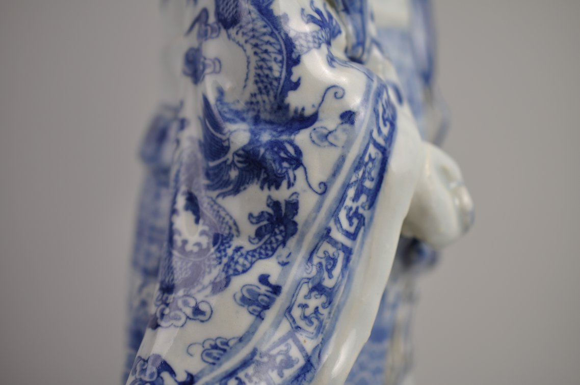 Large Lu Xing Jingdezhen Porcelain Figure, photo 23 of 27