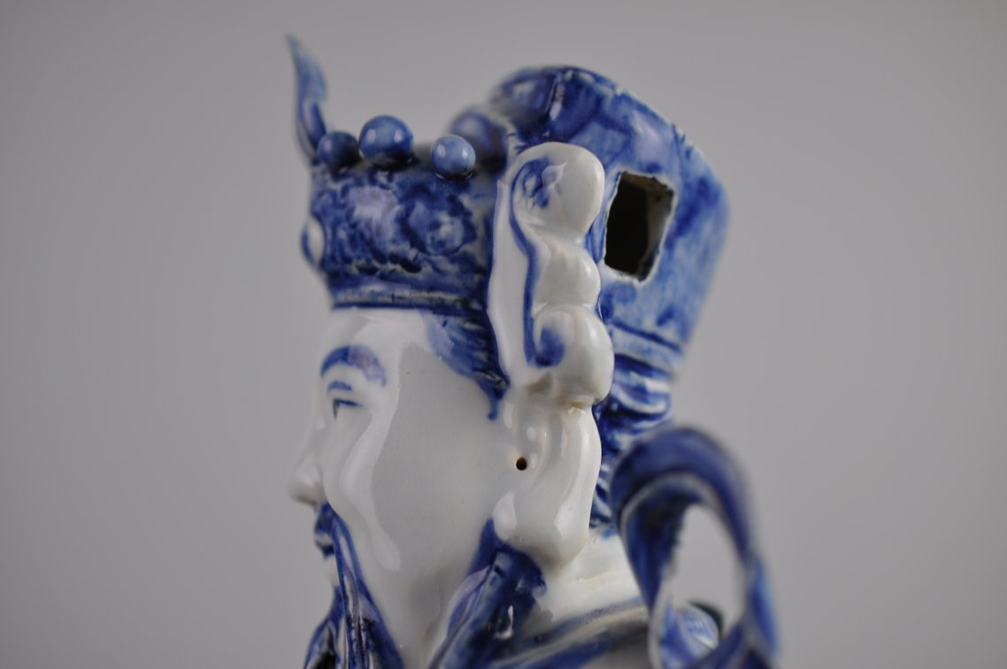Large Lu Xing Jingdezhen Porcelain Figure, photo 10 of 27