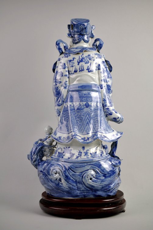 Large Lu Xing Jingdezhen Porcelain Figure, photo 14 of 27