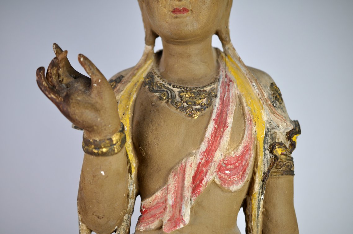 Standing Bodhisattva Late Qing Dynasty, photo 3 of 22