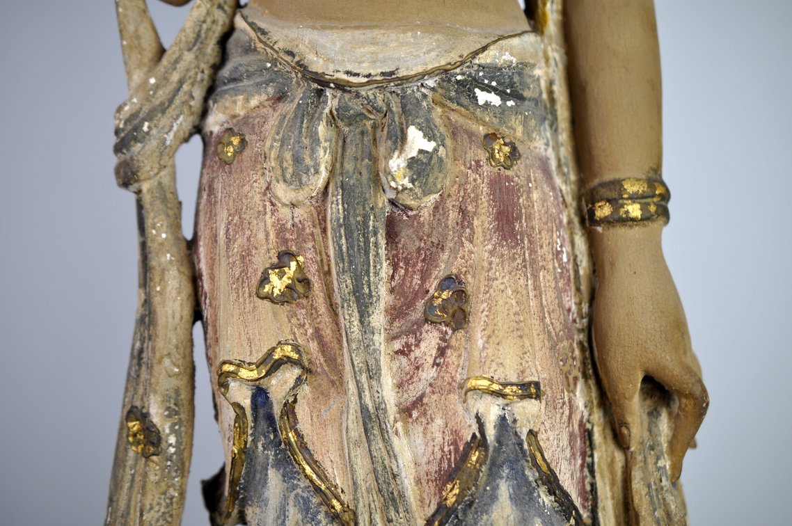 Standing Bodhisattva Late Qing Dynasty, photo 4 of 22