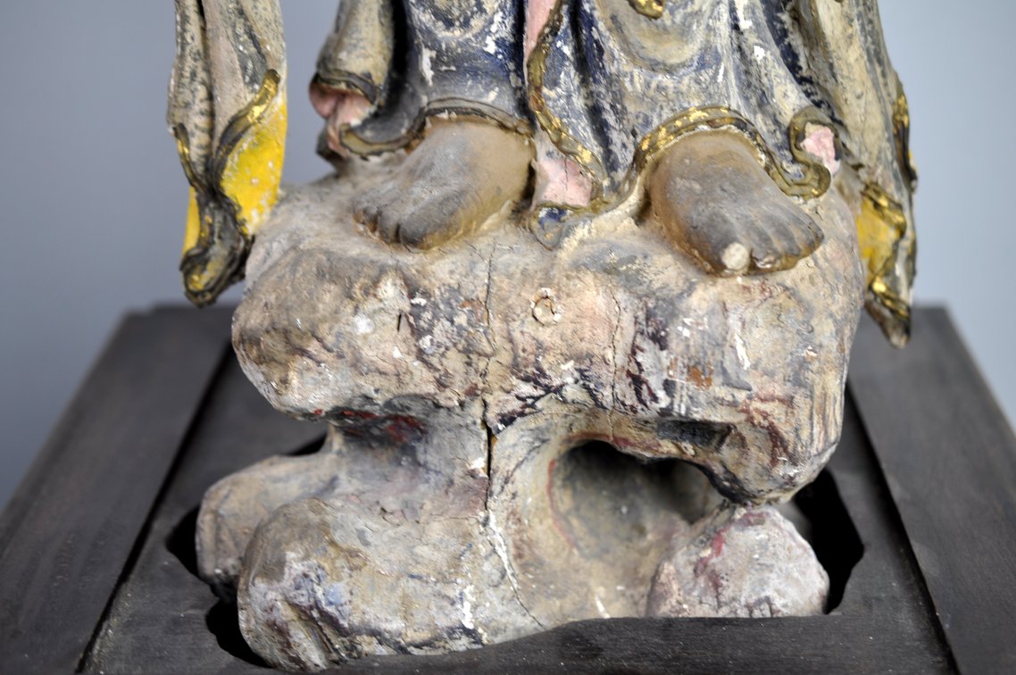 Standing Bodhisattva Late Qing Dynasty, photo 5 of 22