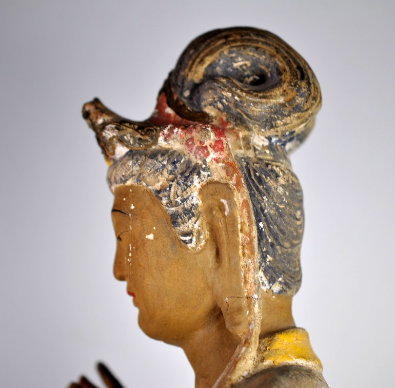 Standing Bodhisattva Late Qing Dynasty, photo 7 of 22