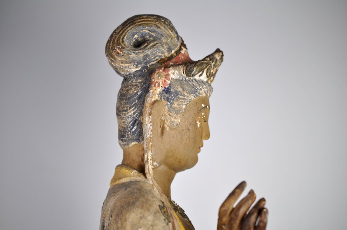 Standing Bodhisattva Late Qing Dynasty, photo 17 of 22