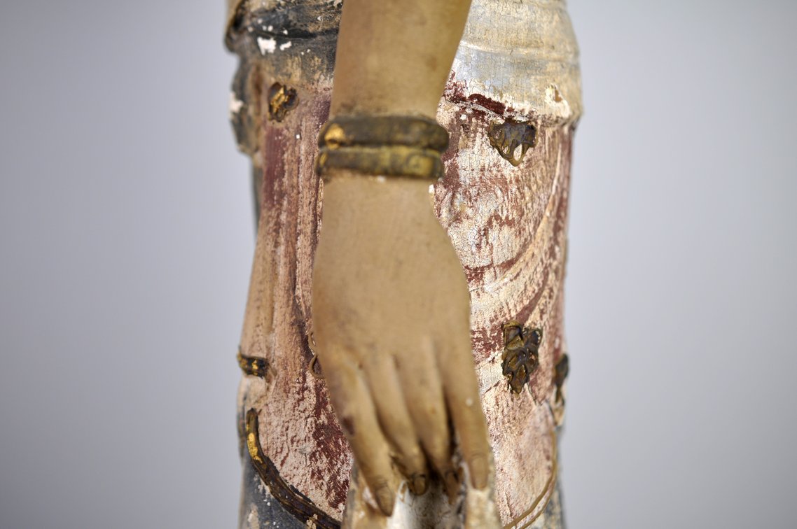 Standing Bodhisattva Late Qing Dynasty, photo 9 of 22