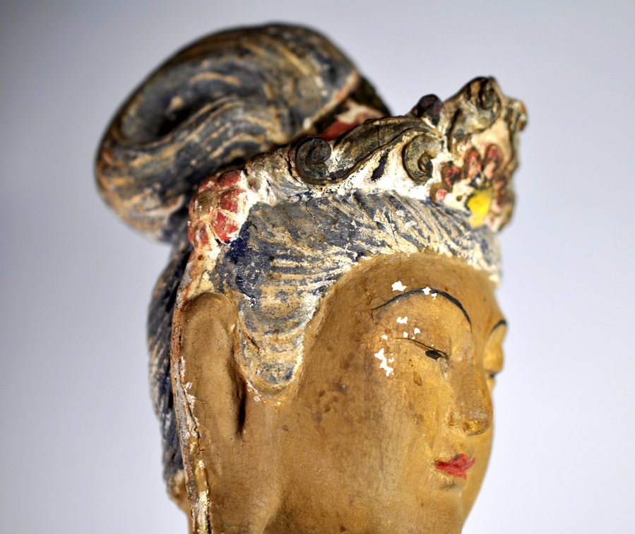 Standing Bodhisattva Late Qing Dynasty, photo 22 of 22