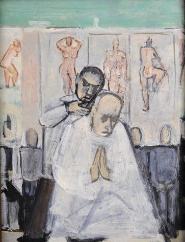 Barbershop - Joseph DeMartini c.1950