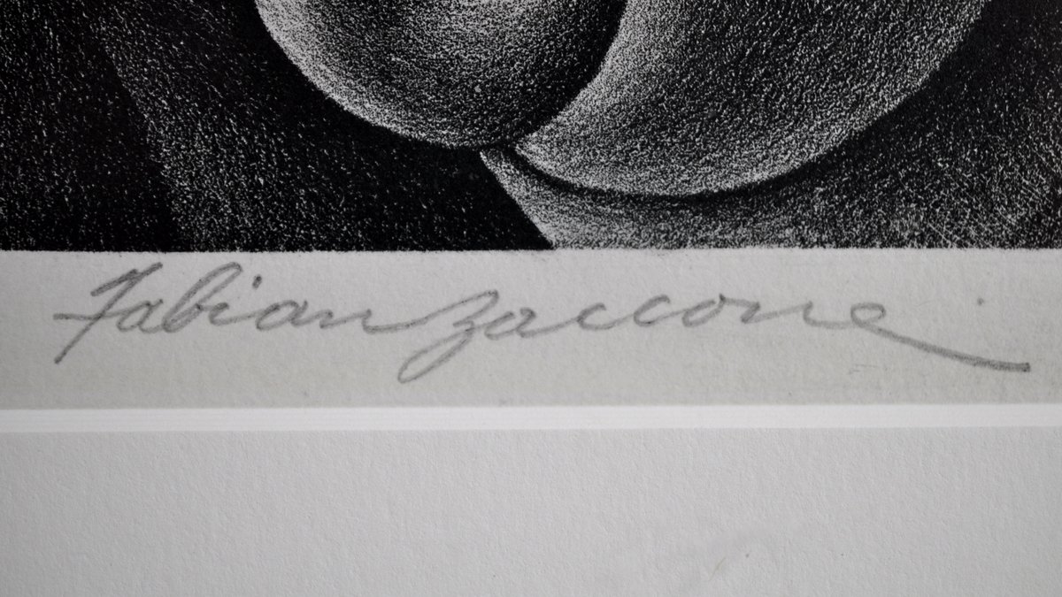 Fabian Zaccone Men's Journey 1939 Lithograph, photo 5 of 11