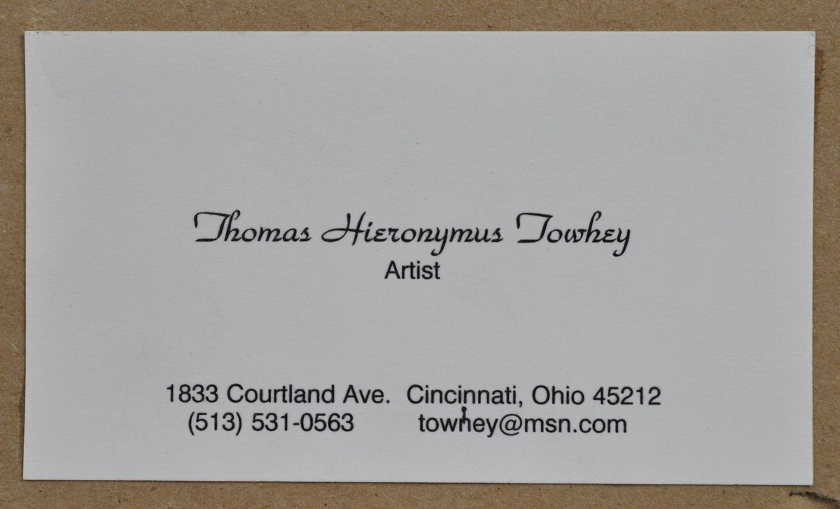 Thomas Hieronymus Towhey Marsh Landscape Oil Painting, photo 9 of 9