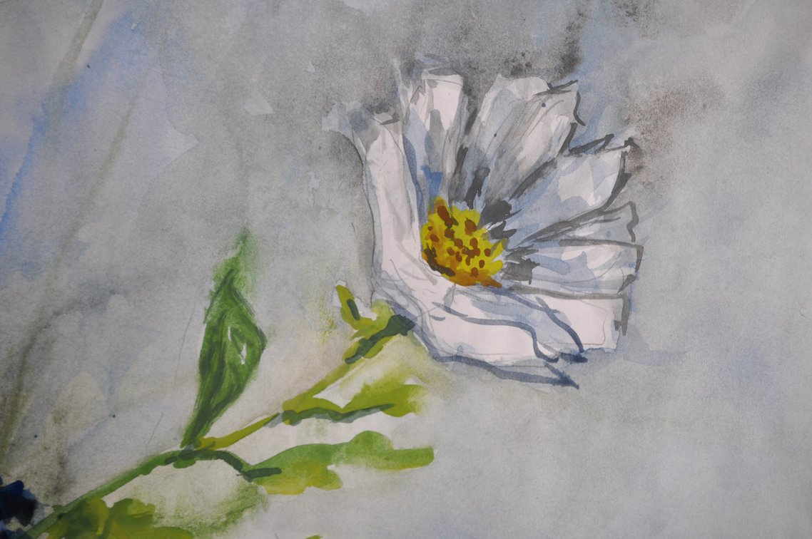 Betty Zoe Miller Floral Bouquet Virginia Watercolor, photo 5 of 9