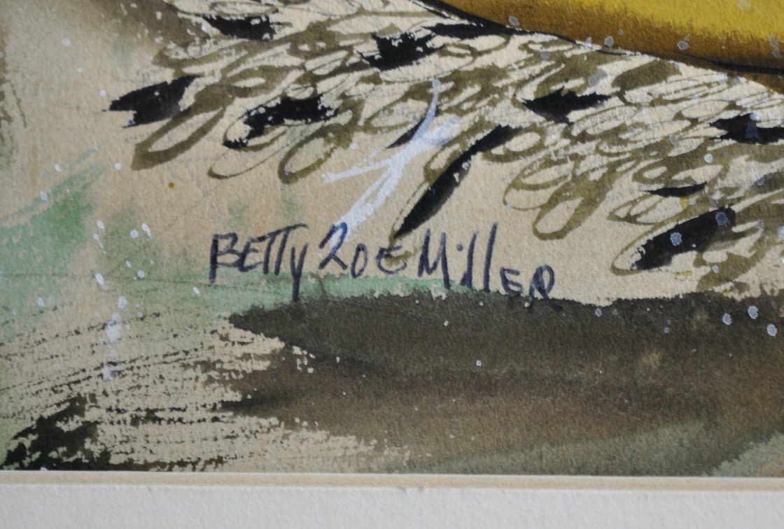 Betty Zoe Miller Milkweed Botanical Virgina Watercolor, photo 3 of 11