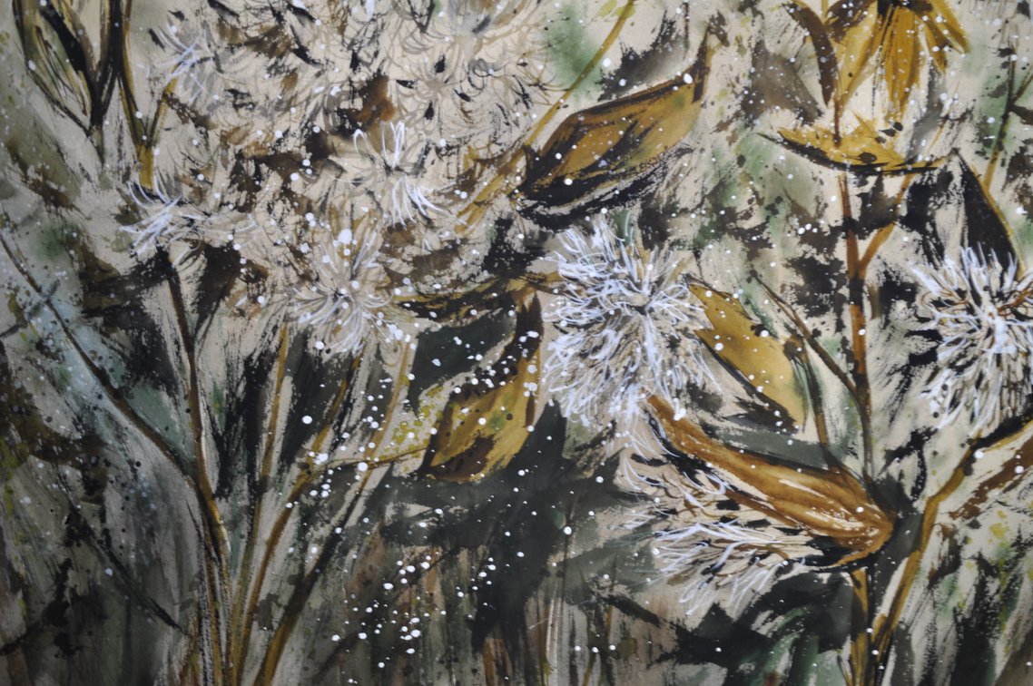 Betty Zoe Miller Milkweed Botanical Virgina Watercolor, photo 5 of 11