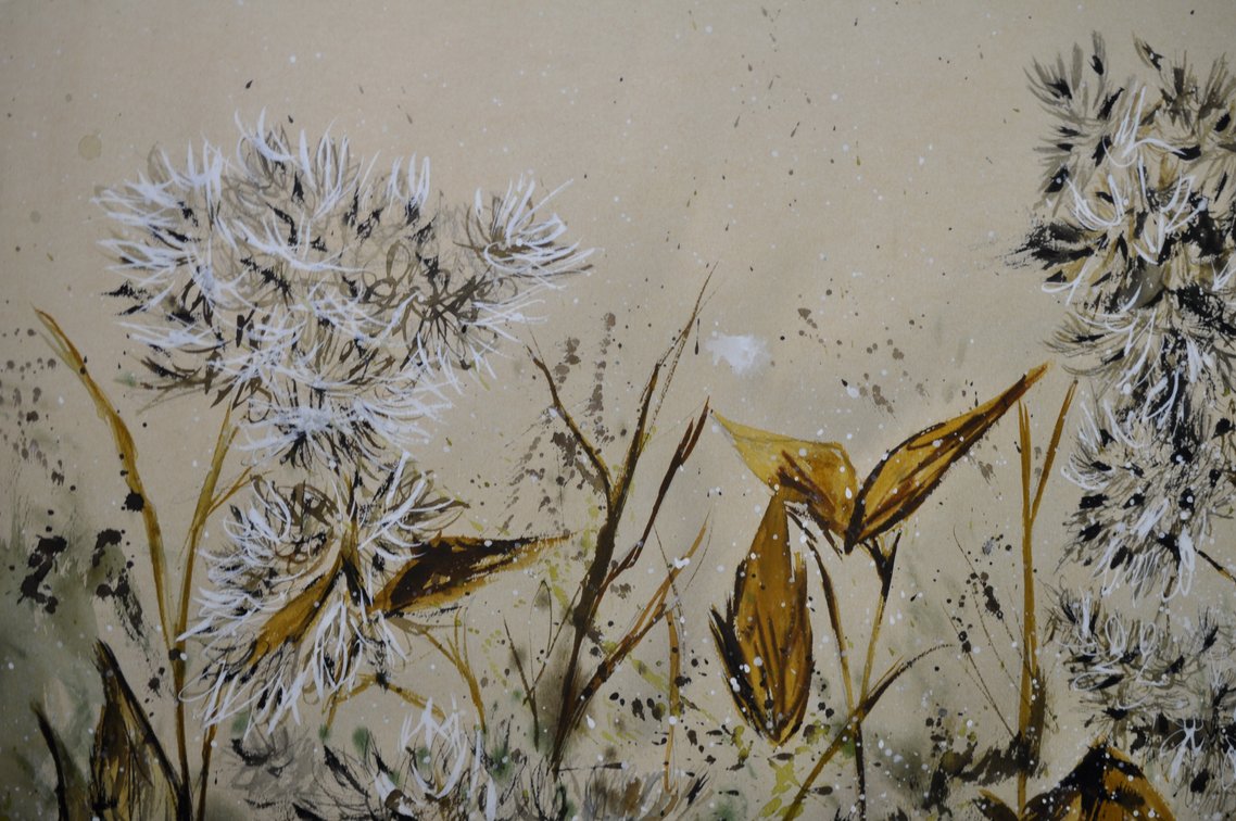 Betty Zoe Miller Milkweed Botanical Virgina Watercolor, photo 6 of 11