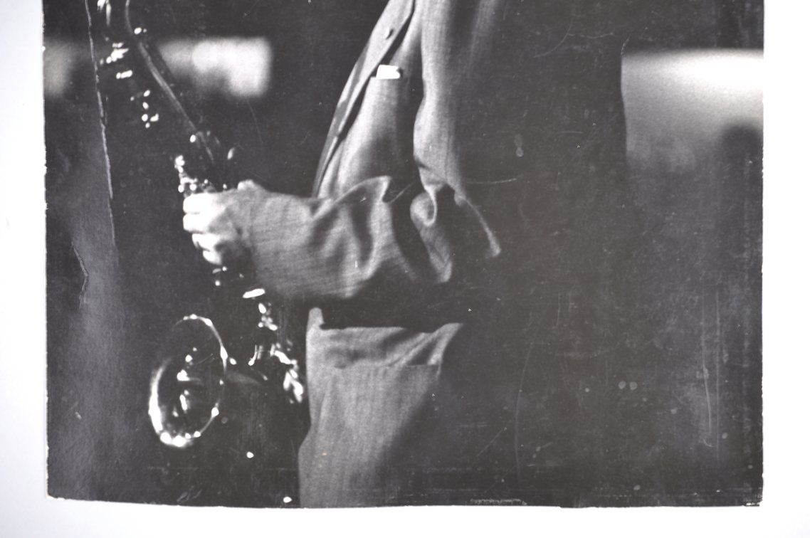 Lester Young by Hugh Bell c.1955, photo 3 of 5