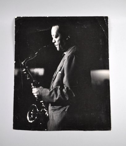 Lester Young by Hugh Bell c.1955