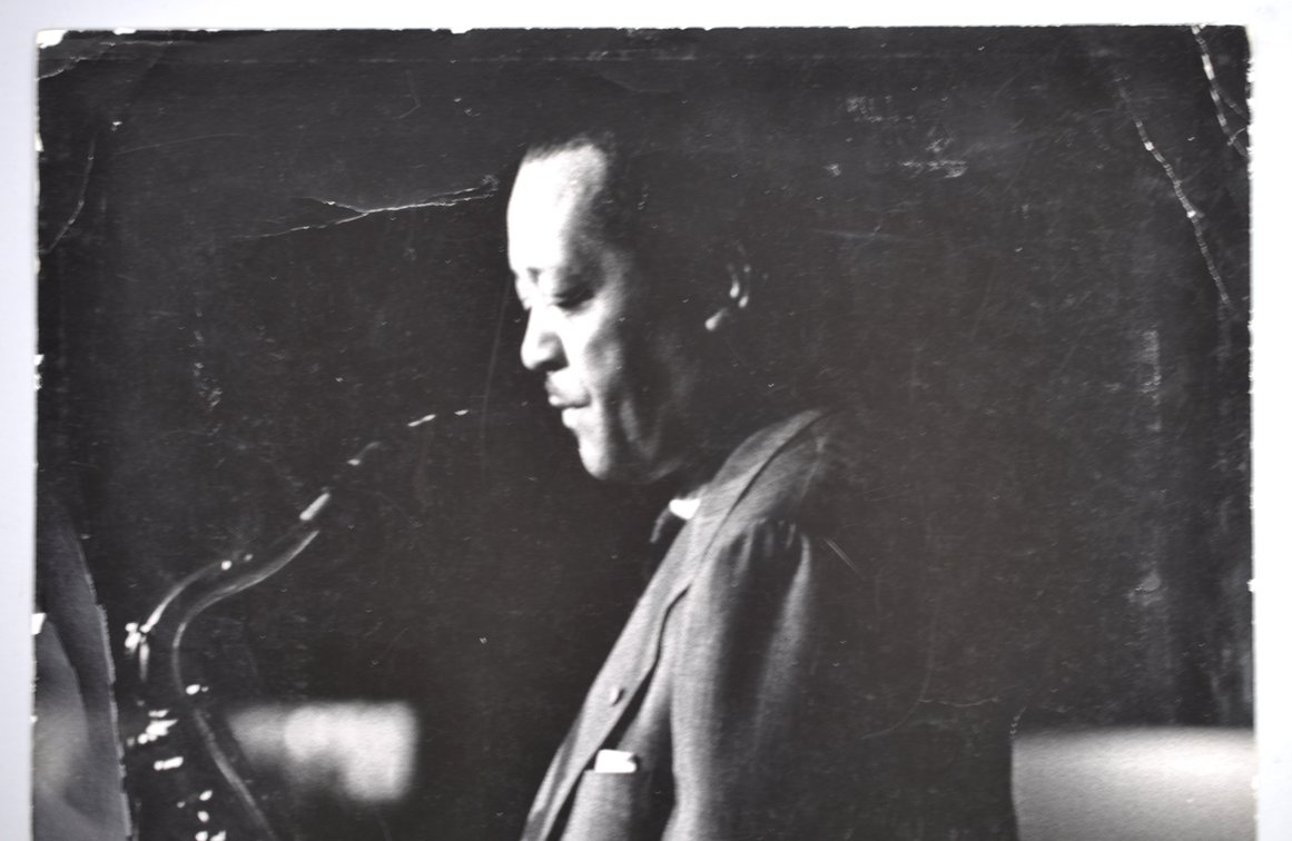 Lester Young by Hugh Bell c.1955, photo 2 of 5