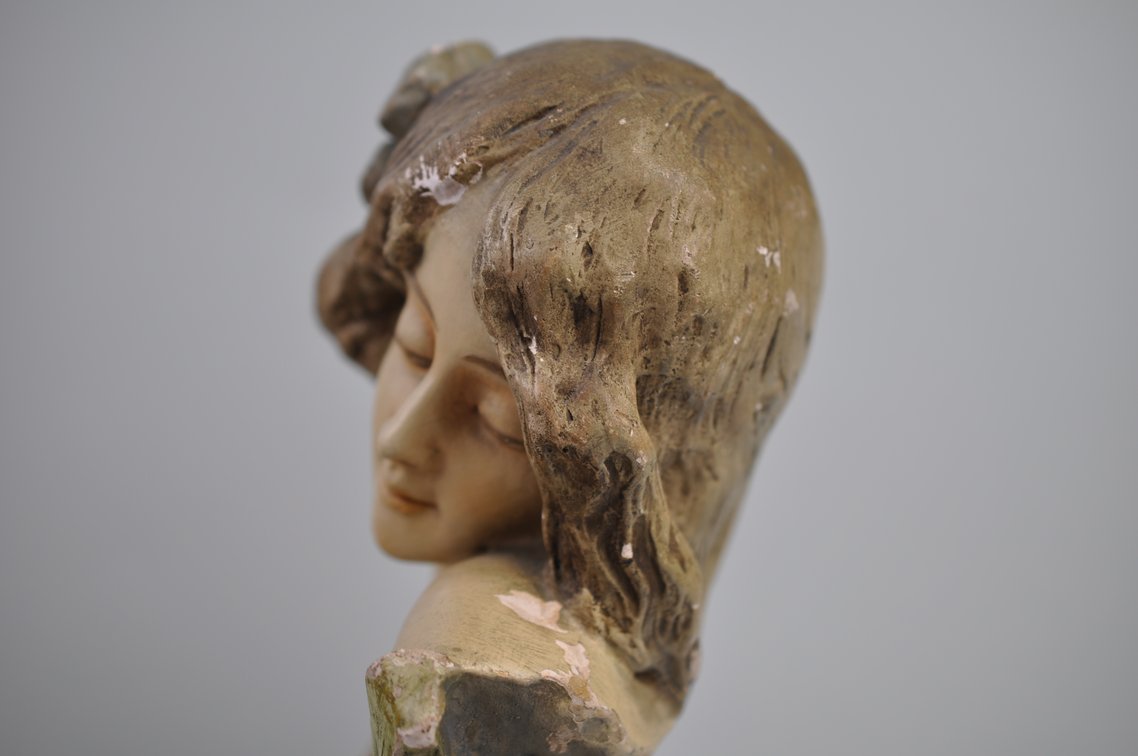 Late VIctorian Bust by C. Hennecke Co., photo 11 of 11