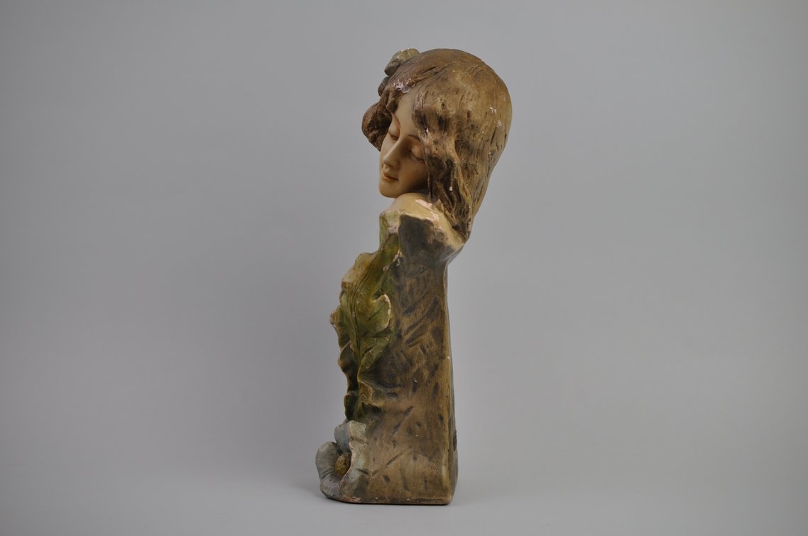 Late VIctorian Bust by C. Hennecke Co., photo 10 of 11