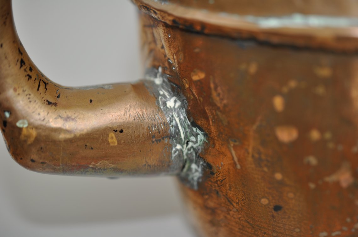 Hand-Hammered Copper Gooseneck Tea Kettle, photo 5 of 16