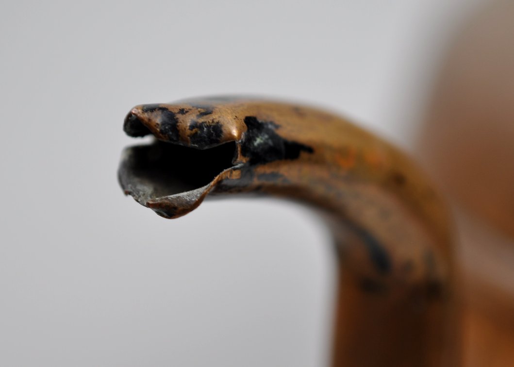 Hand-Hammered Copper Gooseneck Tea Kettle, photo 6 of 16